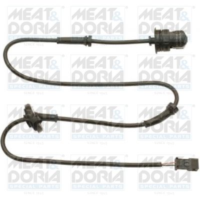 Sensor, Raddrehzahl MEAT & DORIA 90066
