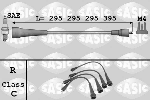 Zündleitungssatz SASIC 9284001