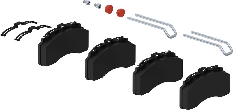 Bremsbelagsatz, Scheibenbremse WABCO 640 322 933 2