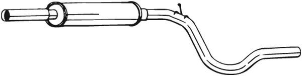 Mittelschalldämpfer BOSAL 279-119