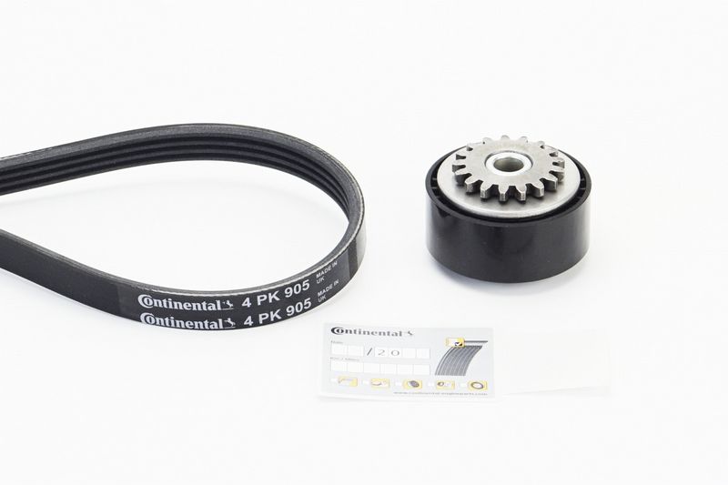 Keilrippenriemensatz CONTINENTAL CTAM 4PK905K1