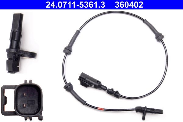 Sensor, Raddrehzahl ATE 24.0711-5361.3