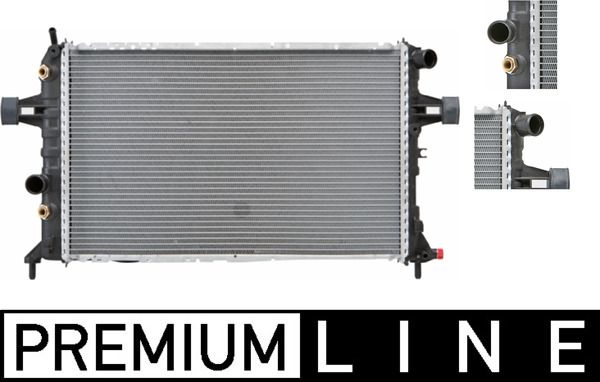 Kühler, Motorkühlung MAHLE CR229000P