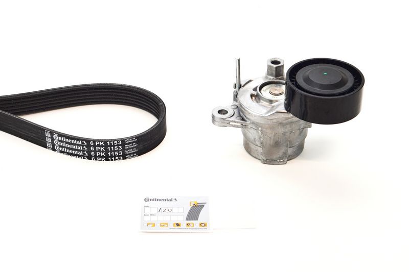 Keilrippenriemensatz CONTINENTAL CTAM 6PK1153K7