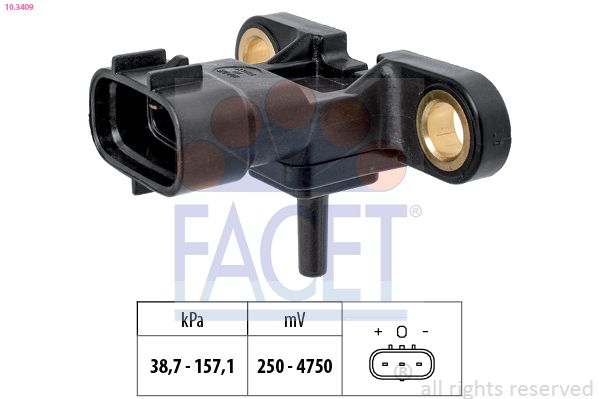 Luftdrucksensor, Höhenanpassung FACET 10.3409
