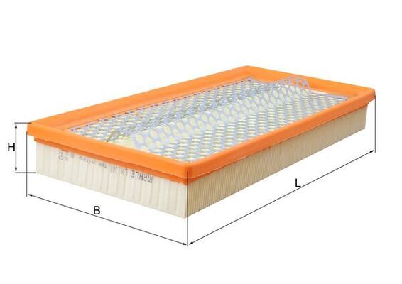 Luftfilter MAHLE LX348