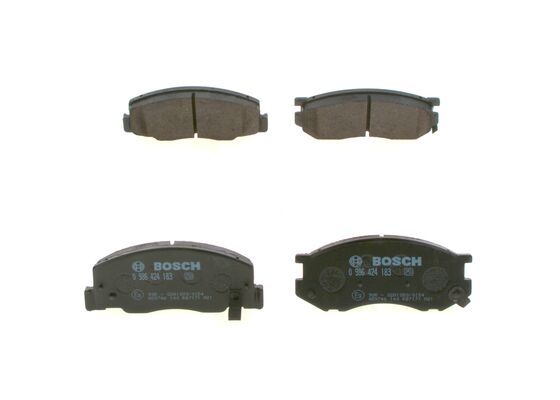 Bremsbelagsatz, Scheibenbremse BOSCH 0986424183