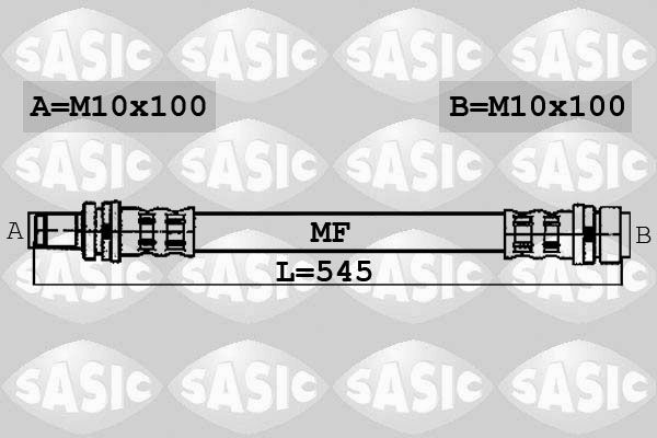 Bremsschlauch SASIC 6606201