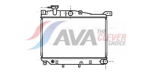 Kühler, Motorkühlung AVA QUALITY COOLING MZ2015