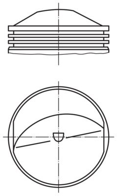 Kolben MAHLE 5037100
