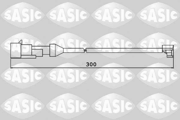 Warnkontakt, Bremsbelagverschleiß SASIC 6236004