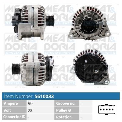 Generator MEAT & DORIA 5610033
