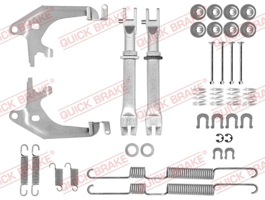 Zubehörsatz, Bremsbacken QUICK BRAKE 105-0698S