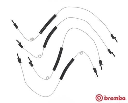 Warnkontakt, Bremsbelagverschleiß BREMBO A 00 363