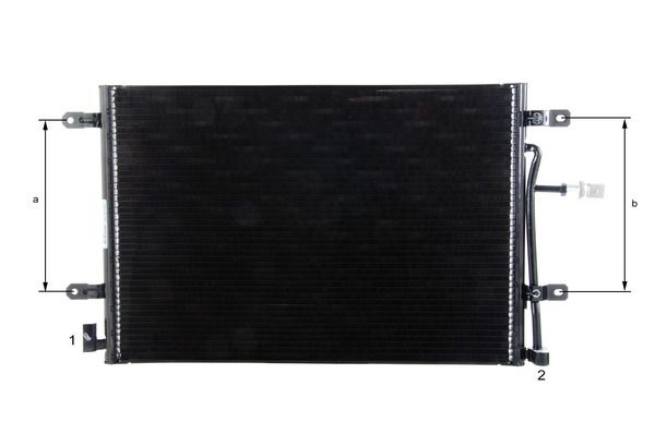 Kondensator, Klimaanlage MAHLE AC812000P