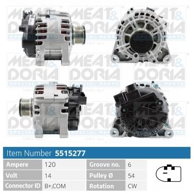 Generator MEAT & DORIA 5515277