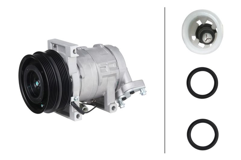 Kompressor, Klimaanlage HELLA 8FK 366 201-241