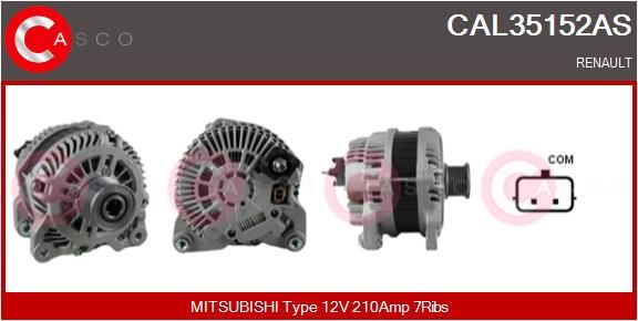 Lichtmaschine Generator Casco CAL35152AS