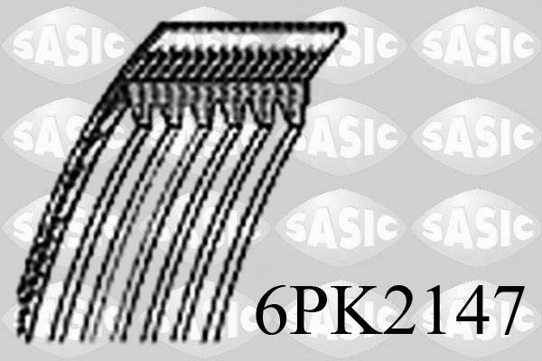 Keilrippenriemen SASIC 6PK2147