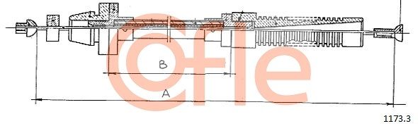 Gaszug COFLE 1173.3