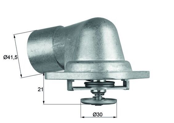 Kühlwasserthermostat MAHLE TI 46 92D