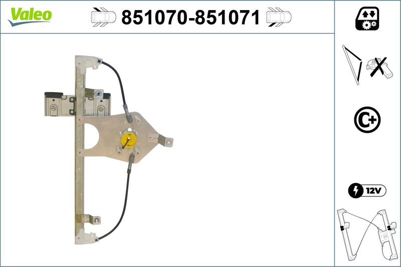 Fensterheber VALEO 851070
