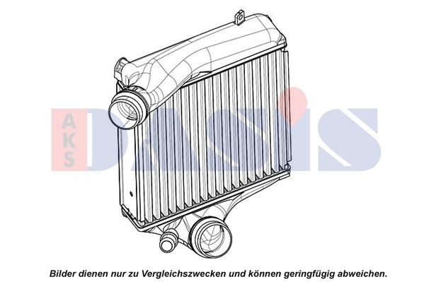 Ladeluftkühler AKS DASIS 177015N