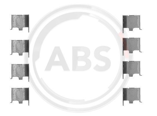 Zubehörsatz Scheibenbremsbelag A.B.S. 1132Q