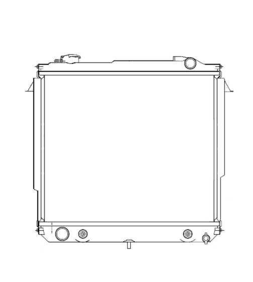 Kühler, Motorkühlung NRF 50300