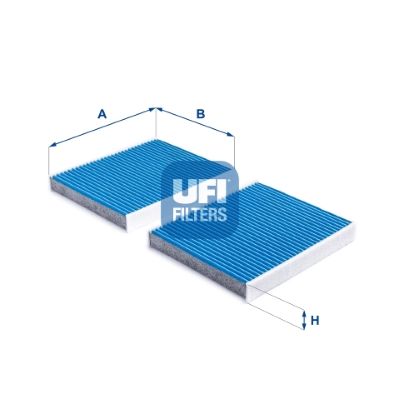 Filter, kupéventilation UFI 34.231.00