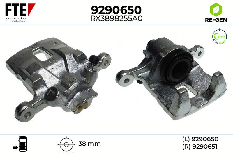Bremssattel FTE 9290650