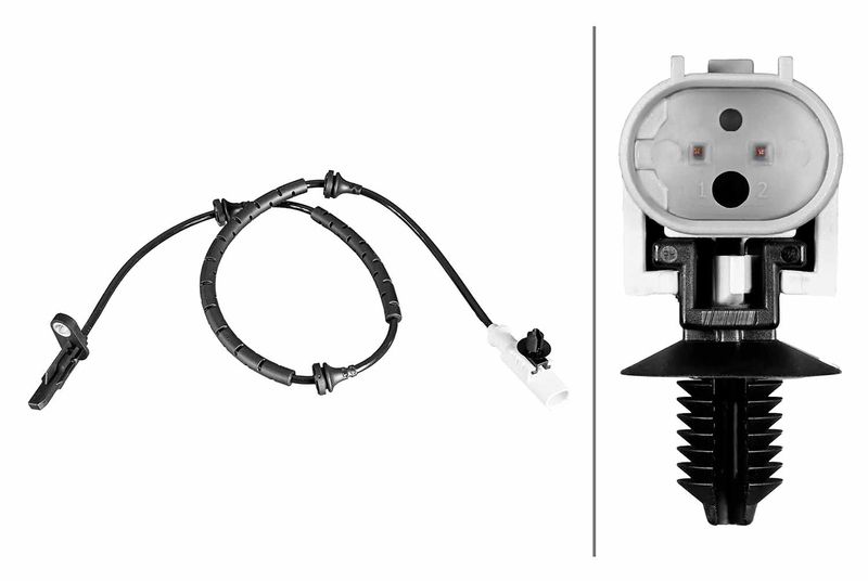 Sensor, Raddrehzahl HELLA 6PU 358 216-401