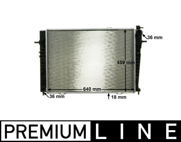 Kühler, Motorkühlung MAHLE CR1335000P