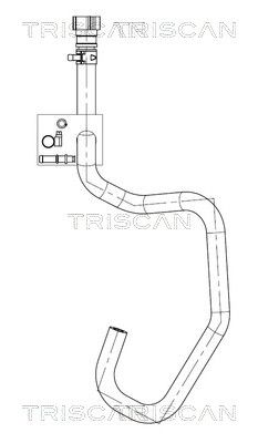 Hydraulikschlauch, Lenkung TRISCAN 8516 16049
