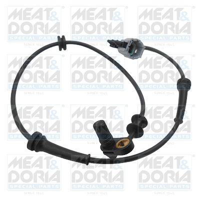 Sensor, Raddrehzahl MEAT & DORIA 90755