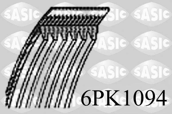 Keilrippenriemen SASIC 6PK1094