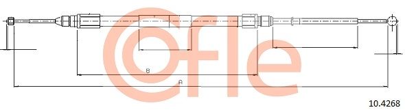 Seilzug, Feststellbremse COFLE 10.4268