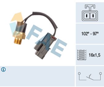 Temperaturschalter, Kühlerlüfter FAE 37520