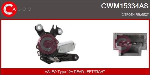 Scheibenwischermotor Casco CWM15334AS