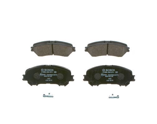 Bremsbelagsatz, Scheibenbremse BOSCH 0986424011