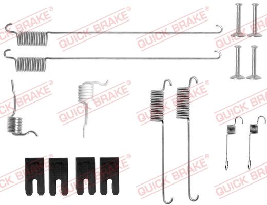 Zubehörsatz, Bremsbacken QUICK BRAKE 105-0829