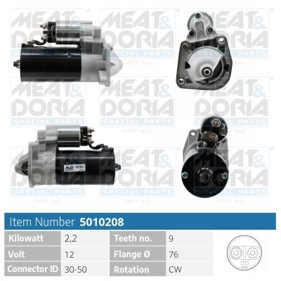 Starter MEAT & DORIA 5010208
