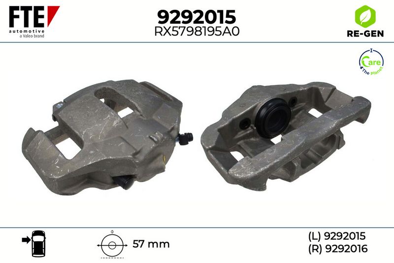 Bremssattel FTE 9292015