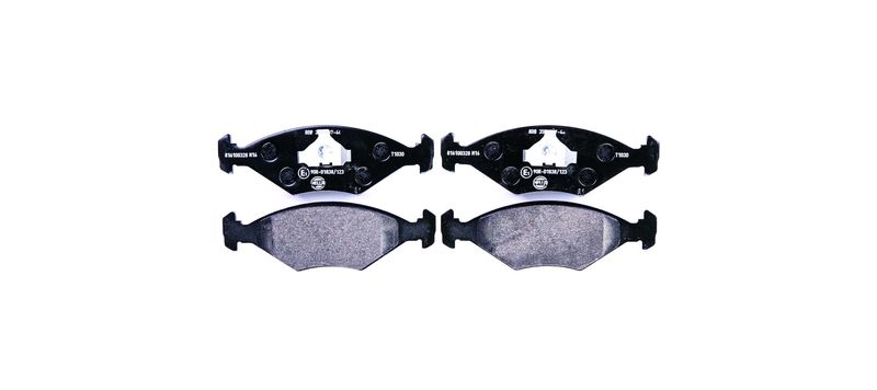 Bremsbelagsatz Bremsbeläge HELLA 8DB 355 007-441