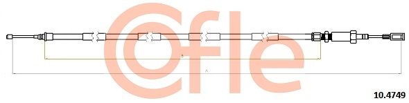 Seilzug, Feststellbremse COFLE 10.4749