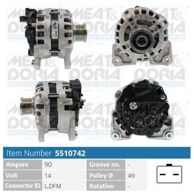 Generator MEAT & DORIA 5510742