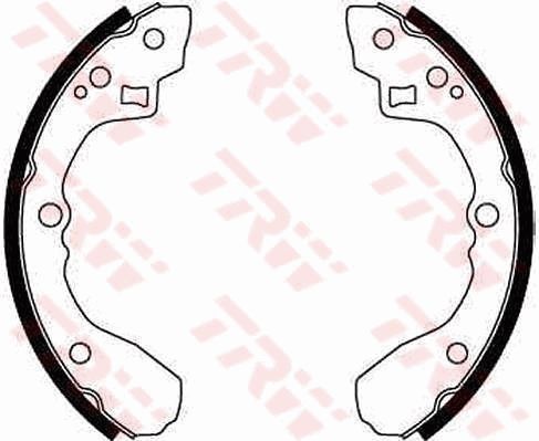 Bremsbackensatz TRW GS8205