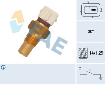 Temperaturschalter, Kühlmittelwarnlampe FAE 35295