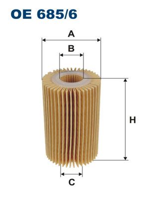 Ölfilter FILTRON oe 685/6