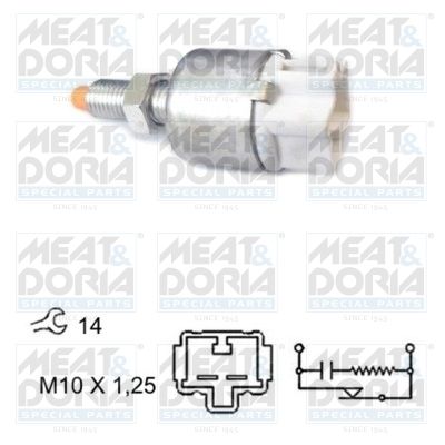 Bremslichtschalter MEAT & DORIA 35016